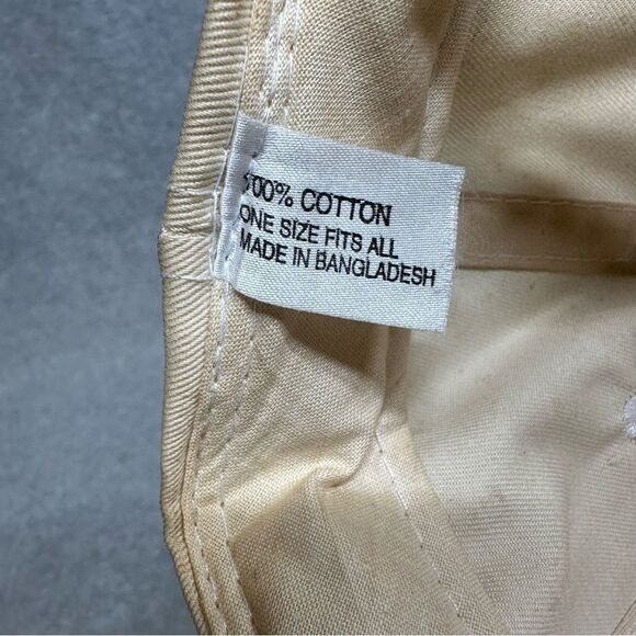 Vintage CIBA Hat Adult OSFA Beige 5 Panel Rope Brim Snapback Work Wear Company - Picture 9 of 10